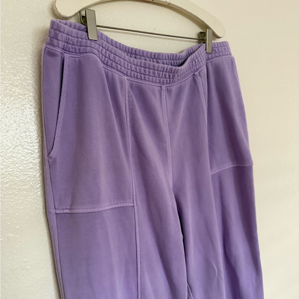 aerie Lavender Wide Leg Sweatpants - Picture 4 of 8